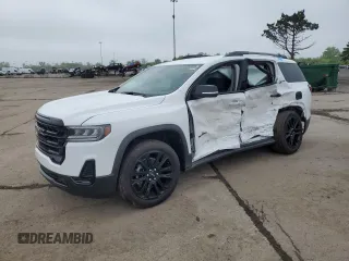 2023 GMC Acadia SLE z VIN 1GKKNKL47PZ266226, wystawiony jako Copart lot #57399065 z przebiegiem 496 mil mil oraz Czysty tytuł • Clean title. Historia ofert i sprzedaży dostępna na DreamBid. Obrazek 1.