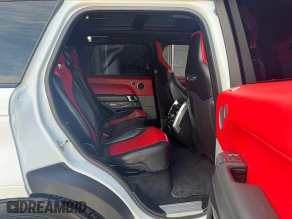 2018 Land Rover Range Rover Sport SVR with VIN SALWZ2SE7JA198973, listed as a Copart auction lot 52995305 with 68,909 mi miles and Clean Title. Bid and sale history available at carsss.com. Image 6.