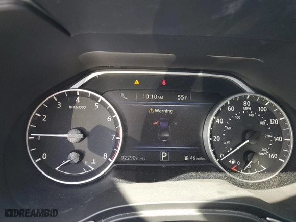 2017 Nissan Maxima SL with VIN 1N4AA6AP2HC389367, listed as a Copart auction lot 85135074 with 92,290 mi miles and Salvage Title. Bid and sale history available at carsss.com. Image 9.