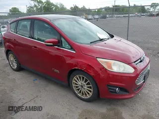 2013 Ford C-Max SEL with VIN 1FADP5CU4DL521905, listed as a IAAI auction lot 42231948 with 269,581 mi miles and . Bid and sale history available at DreamBid. Image 1.