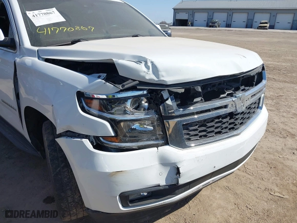 2016 Chevrolet Suburban LT with VIN 1GNSKHKC9GR410334, listed as a IAAI auction lot 41770867 with 168,257 mi miles. Bid and sale history available at carsss.com. Image 6.
