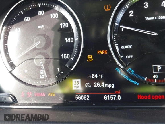 2022 BMW X1 sDrive28i with VIN WBXJG7C05N5U58988, listed as a IAAI auction lot 41466393 with 56,062 mi miles. Bid and sale history available at carsss.com. Image 15.