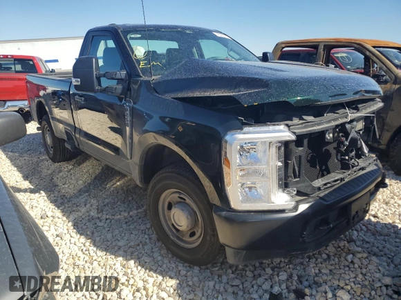 2024 Ford F-250 XL with VIN 1FTBF2AA1REF32111, listed as a Copart auction lot 45367575 with 1,192 mi miles and Salvage title. Bid and sale history available at DreamBid. Image 4.