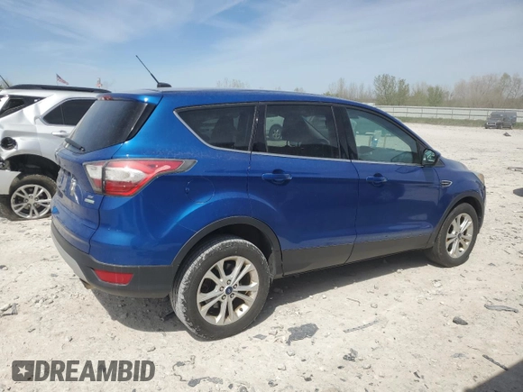2017 Ford Escape SE with VIN 1FMCU0GD8HUA13184, listed as a Copart auction lot 55065155 with 133,299 mi miles and Clean Title. Bid and sale history available at DreamBid. Image 3.
