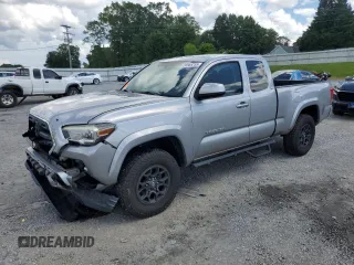 2017 Toyota Tacoma SR5 with VIN 5TFSZ5AN3HX071735, listed as a Copart auction lot 56968255 with 81,915 mi miles and Salvage title. Bid and sale history available at DreamBid. Image 1.