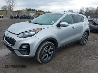 2020 Kia Sportage LX with VIN KNDPMCAC8L7805821, listed as a IAAI auction lot 42006272 with 11,058 mi miles. Bid and sale history available at carsss.com. Image 18.