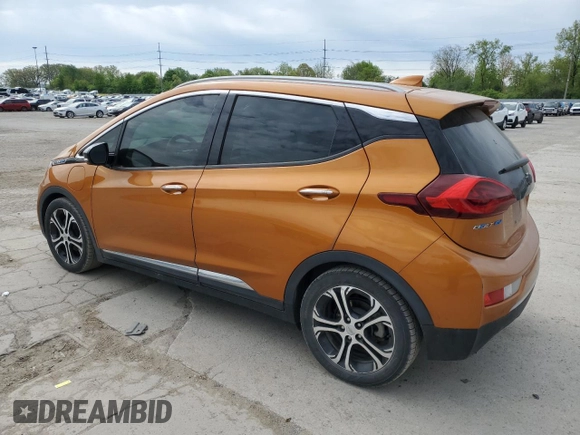 2017 Chevrolet Bolt EV Premier with VIN 1G1FX6S00H4161371, listed as a Copart auction lot 55960805 with 100,902 mi miles and Salvage title. Bid and sale history available at DreamBid. Image 2.