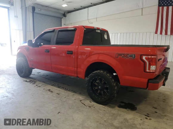 2017 Ford F-150 XL with VIN 1FTEW1EG0HKC27236, listed as a Copart auction lot 48115005 with 144,666 mi miles and Clean Title. Bid and sale history available at DreamBid. Image 2.
