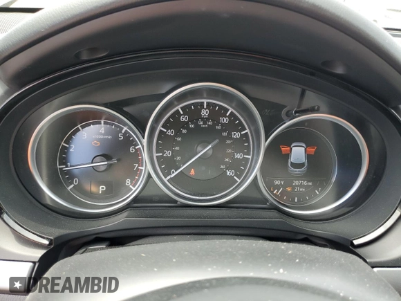 2023 Mazda CX-9 Touring Plus with VIN JM3TCBAY1P0649490, listed as a Copart auction lot 52217915 with 20,716 mi miles and Salvage title. Bid and sale history available at DreamBid. Image 9.