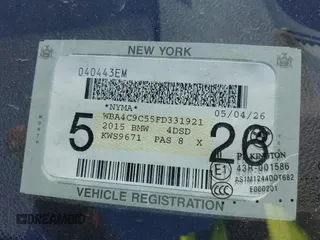 2015 BMW 4 Series 428i xDrive with VIN WBA4C9C55FD331921, listed as a IAAI auction lot 42214901 with 94,970 mi miles and . Bid and sale history available at DreamBid. Image 19.