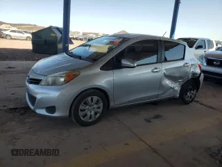 2014 Toyota Yaris L with VIN JTDKTUD37ED583565, listed as a Copart auction lot 52456225 with 196,537 mi miles and Salvage Title. Bid and sale history available at carsss.com. Image 1.