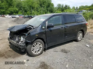 2017 Toyota Sienna XLE Auto Access Seat with VIN 5TDYZ3DC5HS767902, listed as a Copart auction lot 57160915 with 89,137 mi miles and Salvage title. Bid and sale history available at DreamBid. Image 1.
