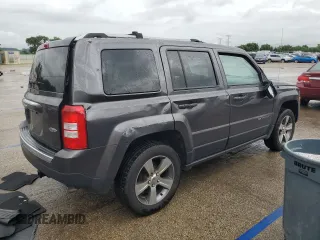 2017 Jeep Patriot High Altitude with VIN 1C4NJRFB5HD107873, listed as a Copart auction lot 61496695 with 106,391 mi miles and Salvage title. Bid and sale history available at DreamBid. Image 3.