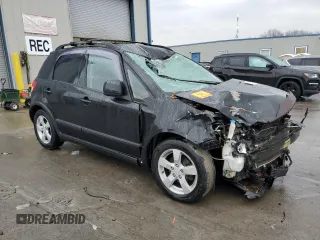 2012 Suzuki SX4 Crossover with VIN JS2YB5A31C6308000, listed as a Copart auction lot 83528134 with 0 mi miles and Salvage Title. Bid and sale history available at carsss.com. Image 4.