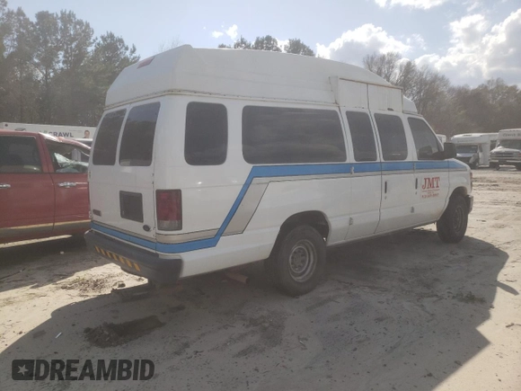 2008 Ford Econoline Cargo Commercial with VIN 1FTNS24WX8DA81510, listed as a Copart auction lot 48191795 with Not Provided miles and Non Repairable. Bid and sale history available at DreamBid. Image 3.