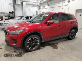 2016 Mazda CX-5 Grand Touring with VIN JM3KE4DY7G0602428, listed as a Copart auction lot 88047805 with 242,781 mi miles and Clean Title. Bid and sale history available at carsss.com. Image 1.