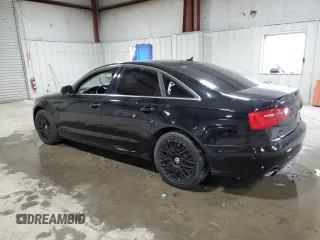 2014 Audi A6 Premium Plus with VIN WAUGFAFC5EN030039, listed as a Copart auction lot 53265225 with 106,784 mi miles and Salvage title. Bid and sale history available at DreamBid. Image 2.