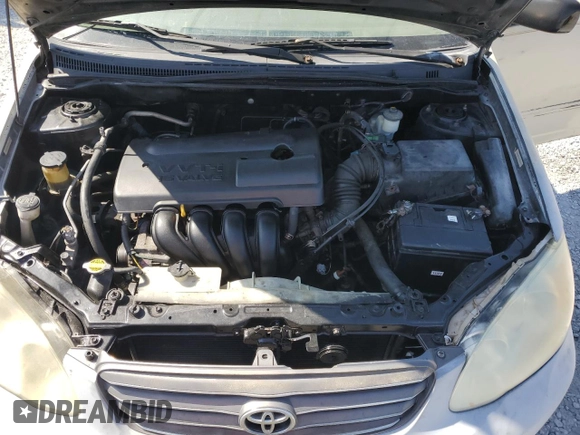 2004 Toyota Corolla CE with VIN JTDBR32EX40052802, listed as a Copart auction lot 55020115 with 239,999 mi miles and Clean Title. Bid and sale history available at DreamBid. Image 11.