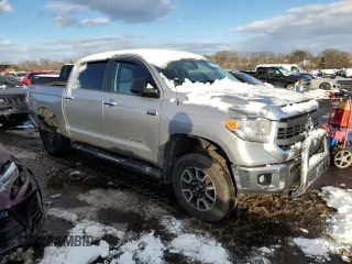 2015 Toyota Tundra 4WD Truck SR5 with VIN 5TFDY5F17FX435198, listed as a Copart auction lot 43812415 with 151,320 mi miles and Salvage Title. Bid and sale history available at carsss.com. Image 4.