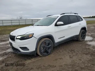 2019 Jeep Cherokee Latitude Plus with VIN 1C4PJLLX3KD300889, listed as a Copart auction lot 45118185 with 87,716 mi miles and Salvage Title. Bid and sale history available at carsss.com. Image 1.