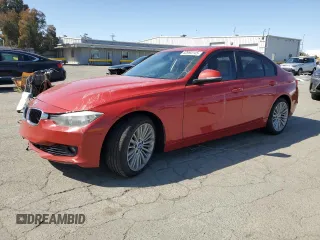 2013 BMW 3 Series 328i with VIN WBA3C1G57DNR47232, listed as a Copart auction lot 52994145 with 103,929 mi miles and Salvage Title. Bid and sale history available at carsss.com. Image 1.