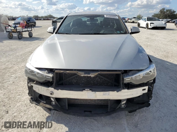 2015 BMW 3 Series 328i xDrive with VIN WBA3B5C51FF963410, listed as a Copart auction lot 85980084 with 122,385 mi miles and Salvage Title. Bid and sale history available at carsss.com. Image 5.