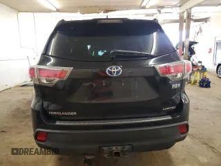 2014 Toyota Highlander Limited with VIN 5TDDCRFH3ES005028, listed as a Copart auction lot 51799655 with 196,537 mi miles and Salvage title. Bid and sale history available at DreamBid. Image 6.