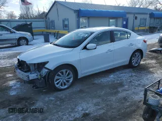 2018 Acura ILX Premium with VIN 19UDE2F75JA007753, listed as a Copart auction lot 46041465 with 79,802 mi miles and Salvage Title. Bid and sale history available at carsss.com. Image 1.