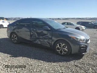 2021 Kia Forte LXS with VIN 3KPF24AD0ME266614, listed as a Copart auction lot 48617255 with 32,144 mi miles and Salvage Title. Bid and sale history available at carsss.com. Image 4.