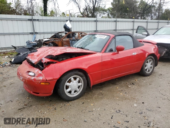 1990 Mazda MX-5 Miata with VIN JM1NA3512L0125981, listed as a Copart auction lot 52803875 with 218,423 mi miles and Clean title. Bid and sale history available at DreamBid. Image 1.
