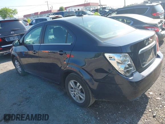 2015 Chevrolet Sonic LT with VIN 1G1JC5SH5F4167783, listed as a IAAI auction lot 42133841 with 203,404 mi miles and . Bid and sale history available at DreamBid. Image 3.