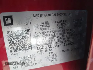 2019 Chevrolet Colorado 2WD LT с VIN 1GCGSCEA2K1194524, выставлен на аукционе IAAI как лот 41738492 с пробегом 56 516 миль миль и . История ставок и продаж доступна на DreamBid. Изображение 9.