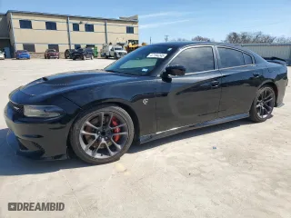 2017 Dodge Charger SRT Hellcat with VIN 2C3CDXL97HH520020, listed as a Copart auction lot 47194245 with 66,206 mi miles and Salvage Title. Bid and sale history available at carsss.com. Image 1.