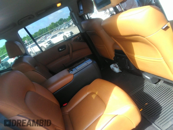2018 Nissan Armada Platinum z VIN JN8AY2NE1J9730756, wystawiony jako IAAI lot #42274976 z przebiegiem 65 462 mil mil oraz . Historia ofert i sprzedaży dostępna na DreamBid. Obrazek 8.
