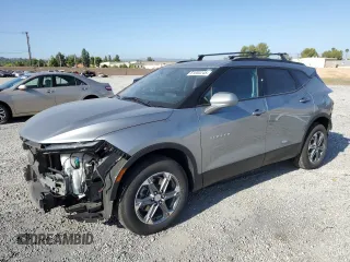 2023 Chevrolet Blazer LT with VIN 3GNKBHR40PS185586, listed as a Copart auction lot 61053245 with 24,900 mi miles and Salvage title. Bid and sale history available at DreamBid. Image 1.
