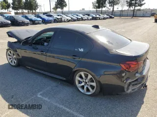 2016 BMW M3 with VIN WBS8M9C57G5D31217, listed as a Copart auction lot 56387555 with Not provided miles and Salvage title. Bid and sale history available at DreamBid. Image 2.