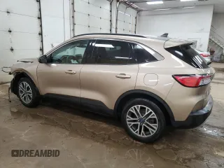 2020 Ford Escape SEL z VIN 1FMCU9H64LUC28297, wystawiony jako Copart lot #58693515 z przebiegiem 57 038 mil mil oraz Szkoda całkowita • Salvage title. Historia ofert i sprzedaży dostępna na DreamBid. Obrazek 2.