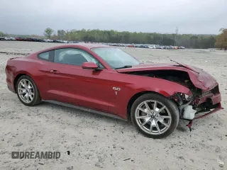 2015 Ford Mustang GT with VIN 1FA6P8CF3F5357131, listed as a Copart auction lot 51286665 with 92,612 mi miles and Salvage Title. Bid and sale history available at carsss.com. Image 4.