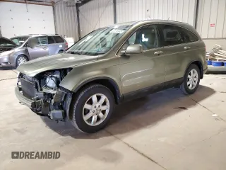 2008 Honda CR-V EX-L with VIN 5J6RE48728L050260, listed as a Copart auction lot 53516545 with 156,702 mi miles and Salvage Title. Bid and sale history available at carsss.com. Image 1.