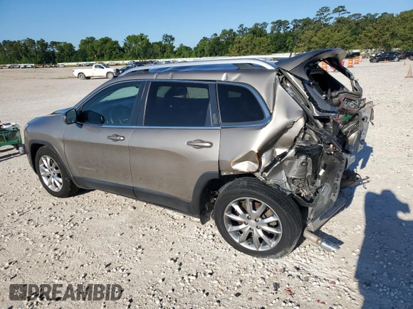 2018 Jeep Cherokee Limited с VIN 1C4PJMDB0JD583498, выставлен на аукционе Copart как лот 57230845 с пробегом 82 470 миль миль и Списание • Salvage title. История ставок и продаж доступна на DreamBid. Изображение 2.