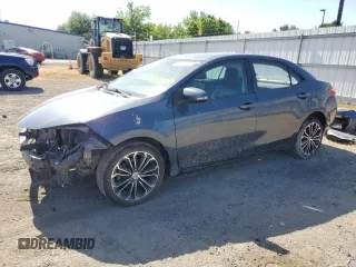2015 Toyota Corolla L z VIN 2T1BURHE8FC287703, wystawiony jako Copart lot #58965715 z przebiegiem 79 688 mil mil oraz Szkoda całkowita • Salvage title. Historia ofert i sprzedaży dostępna na DreamBid. Obrazek 1.