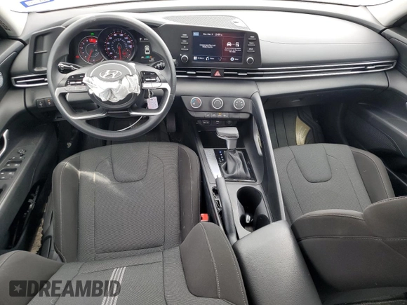 2022 Hyundai Elantra SE with VIN KMHLL4AG0NU334659, listed as a Copart auction lot 46928205 with 31,312 mi miles and Salvage Title. Bid and sale history available at DreamBid. Image 8.
