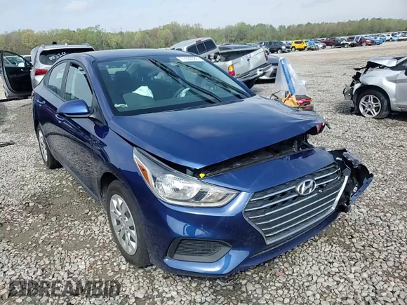 2022 Hyundai Accent SE with VIN 3KPC24A62NE178962, listed as a Copart auction lot 51630585 with Not Provided miles and Salvage Title. Bid and sale history available at DreamBid. Image 11.