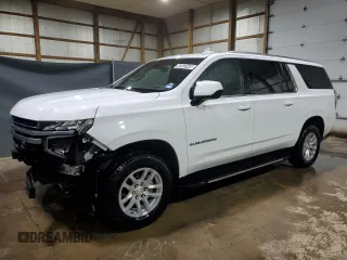 2023 Chevrolet Suburban LT with VIN 1GNSCCKD1PR291784, listed as a Copart auction lot 42632445 with 65,259 mi miles and Clean Title. Bid and sale history available at DreamBid. Image 1.