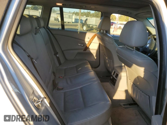 2006 BMW 5 Series 530xi with VIN WBANN73596CN01562, listed as a Copart auction lot 80161824 with 236,013 mi miles and Salvage Title. Bid and sale history available at carsss.com. Image 11.