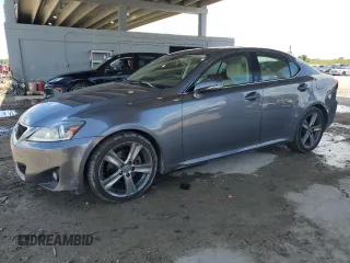 2013 Lexus IS 250 with VIN JTHBF5C26D5189164, listed as a Copart auction lot 61535915 with 103,277 mi miles and Salvage title. Bid and sale history available at DreamBid. Image 1.