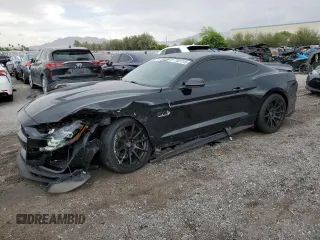 2018 Ford Mustang GT with VIN 1FA6P8CF6J5181359, listed as a Copart auction lot 56077125 with 79,573 mi miles and Salvage title. Bid and sale history available at DreamBid. Image 1.