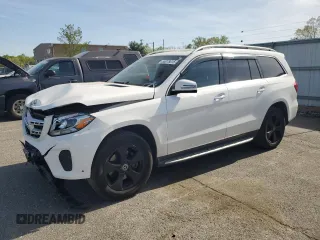 2018 Mercedes-Benz GLS 450 z VIN 4JGDF6EE2JB077784, wystawiony jako Copart lot #55078015 z przebiegiem 81 290 mil mil oraz Szkoda całkowita • Salvage title. Historia ofert i sprzedaży dostępna na DreamBid. Obrazek 1.