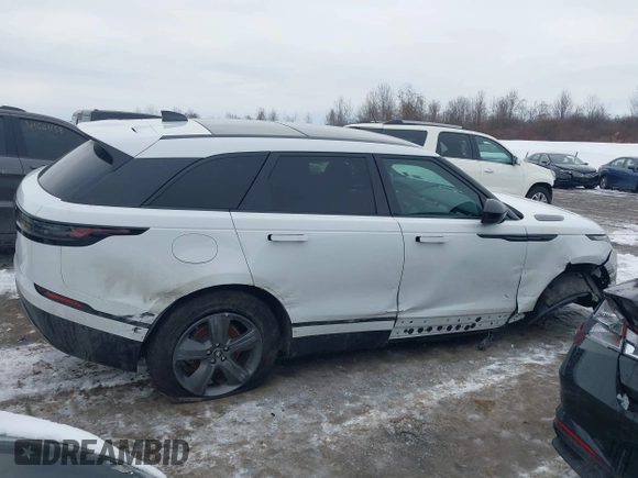 2025 Land Rover Range Rover Velar Dynamic SE with VIN SALYL2EX7SA810453, listed as a IAAI auction lot 41709659 with Not provided miles and . Bid and sale history available at DreamBid. Image 12.