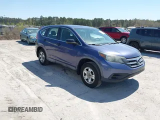 2014 Honda CR-V LX with VIN 2HKRM3H36EH555640, listed as a IAAI auction lot 41870403 with 214,882 mi miles. Bid and sale history available at carsss.com. Image 1.